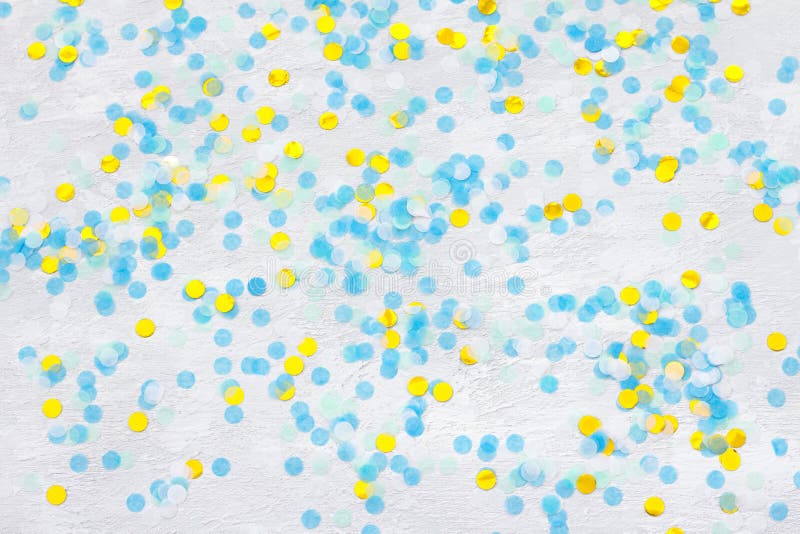 Colorful Confetti on Light Gray Background Stock Image Image of paper
