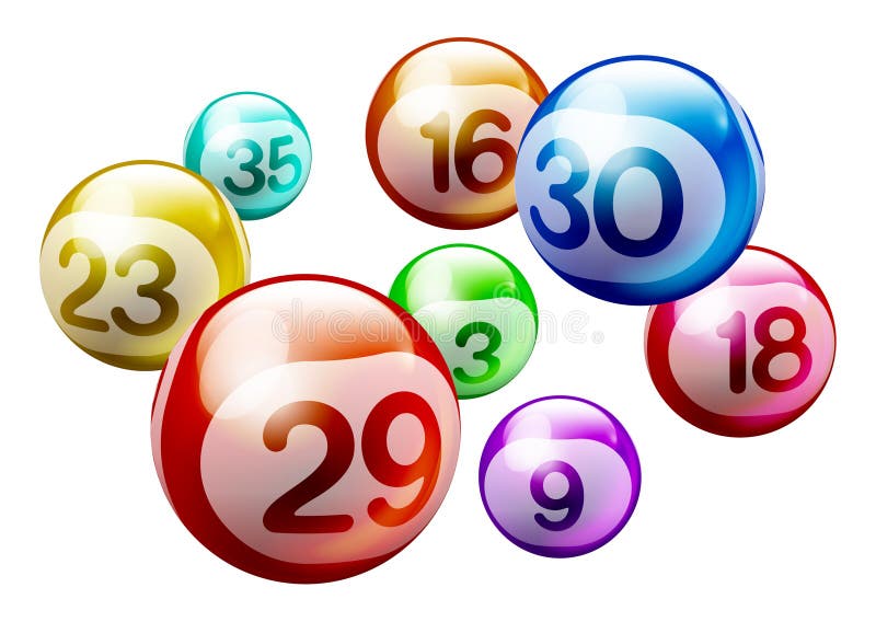Vector Bingo Lottery Number Balls Stock Vector - Illustration of jackpot,  gambling: 120719829