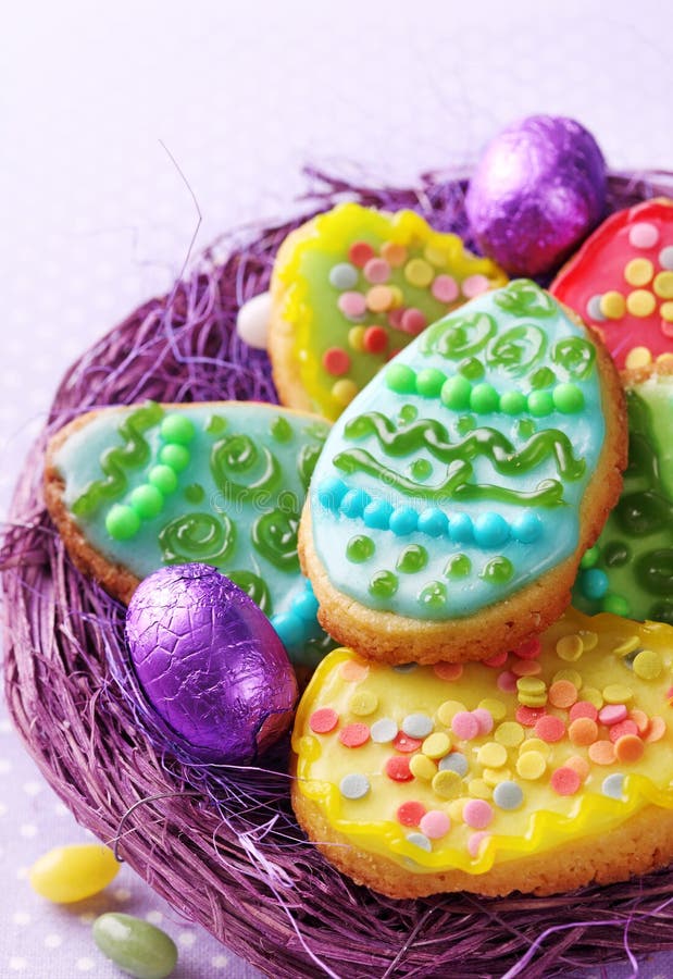 Easter cookies stock image. Image of baking, decoration 39490661