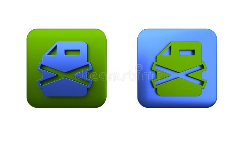 Colorful Delete file document icon isolated on white background. Rejected document icon. Cross on paper. Square button. 3D render illustration.