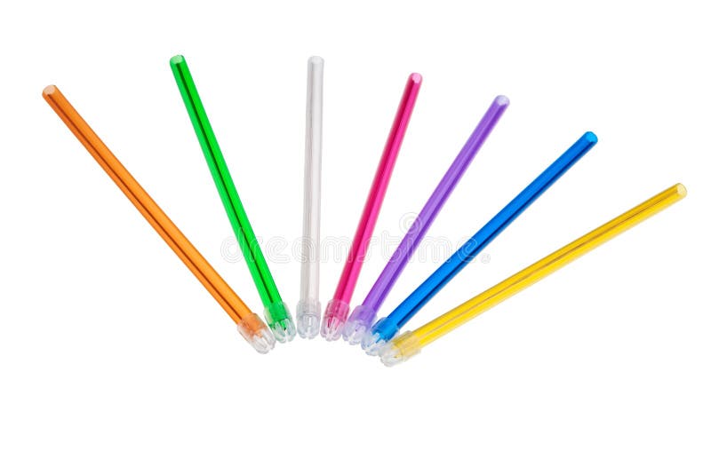Colorful Dental Straws. Picture Image 13739450