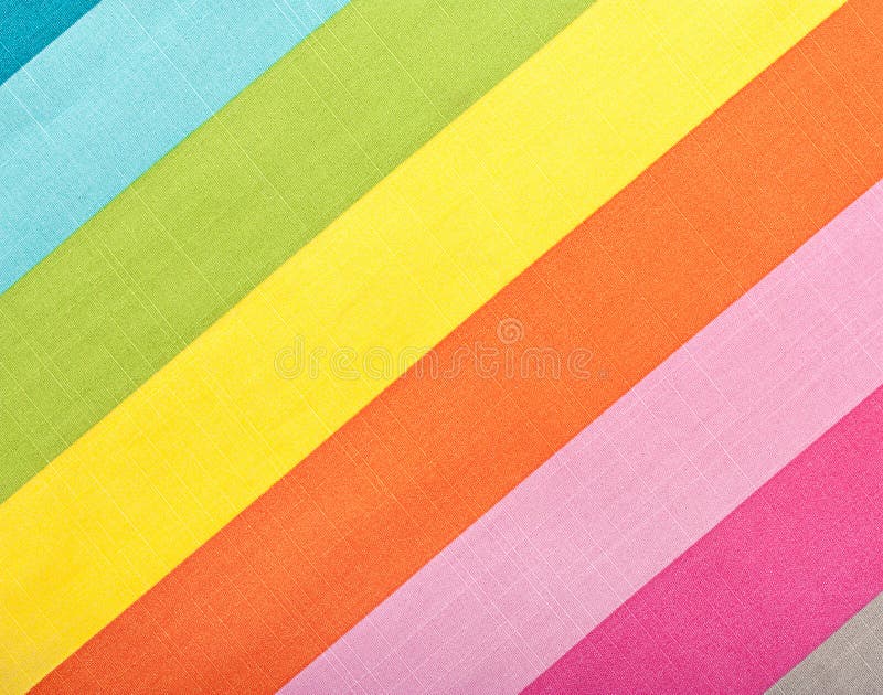 Colorful diagonal fabric texture