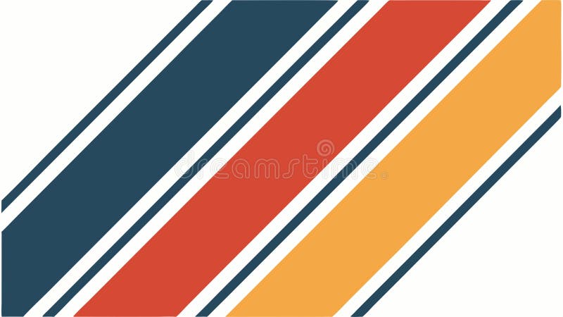 Colorful Diagonal Stripes Pattern, vector design Generative AI royalty free illustration