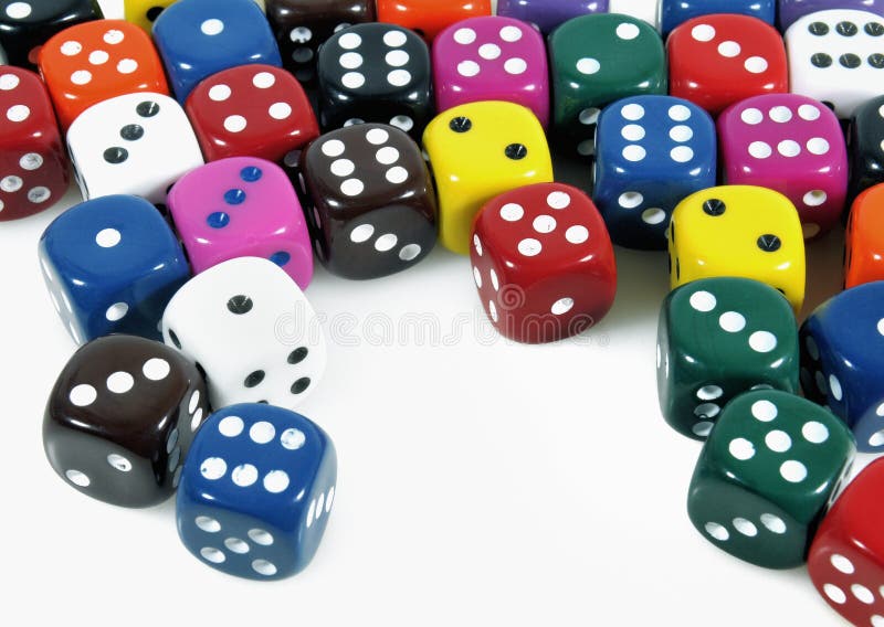 Colorful dices