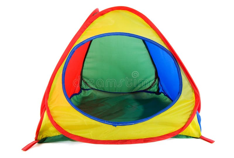 Colorful dome tent royalty free stock images