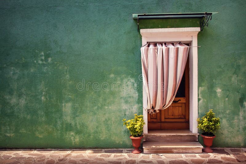 Colorful door stock image Colorful door stock image