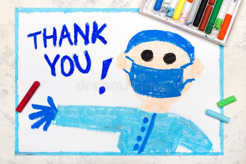 1,819 Drawings Kids Thank You Images, Stock Photos & Vectors | Shutterstock