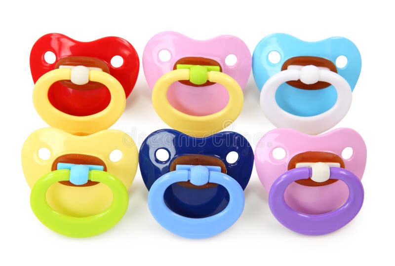 Pink dummies stock image. Image of born, father, birth 3524053