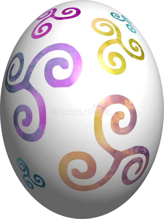 Colorful Easter Egg Decorative