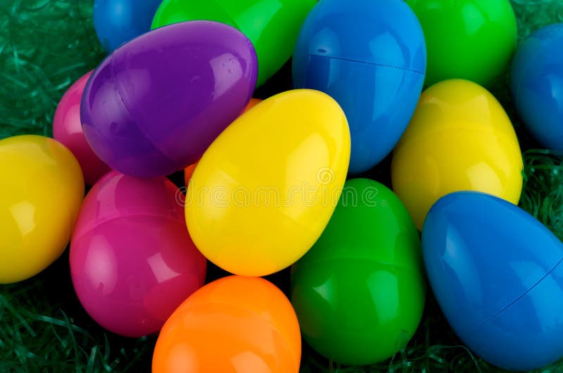 Colorful Easter eggs