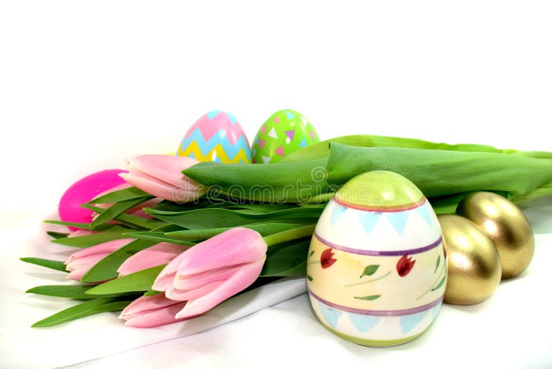 Colorful Easter eggs