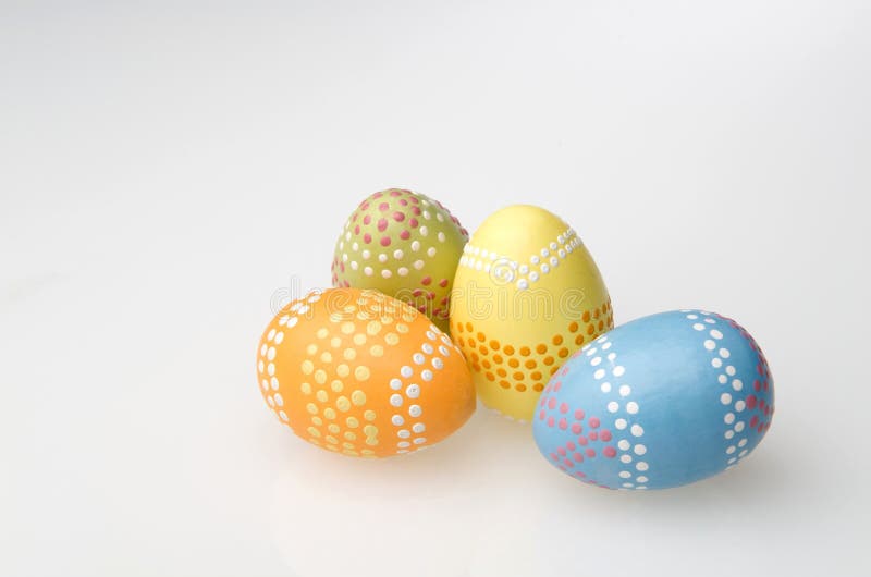 Colorful Easter eggs