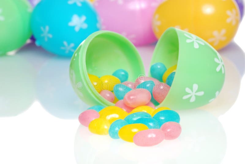 Colorful Easter Jelly Beans Spilling Stock Image Image of mixed