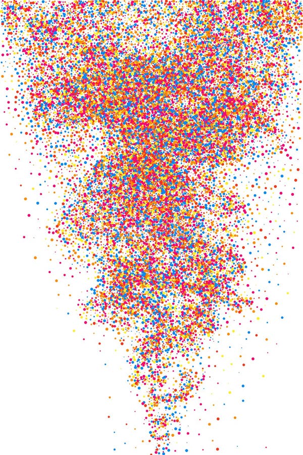 Взрыв конфетти рисунок