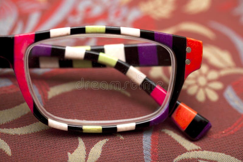 Colorful Eyeglass Frame Stock Image Image Of Protection 27355537