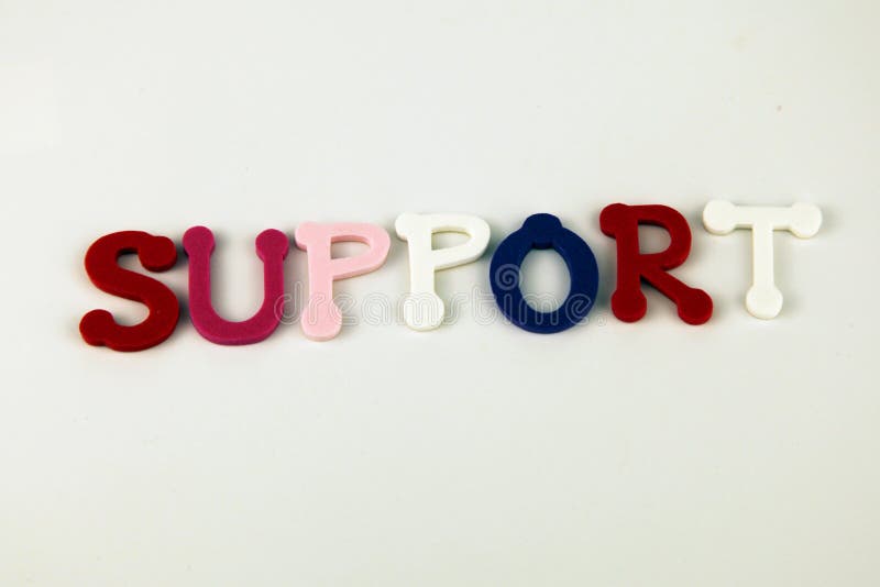 Слово support. Cute Words.