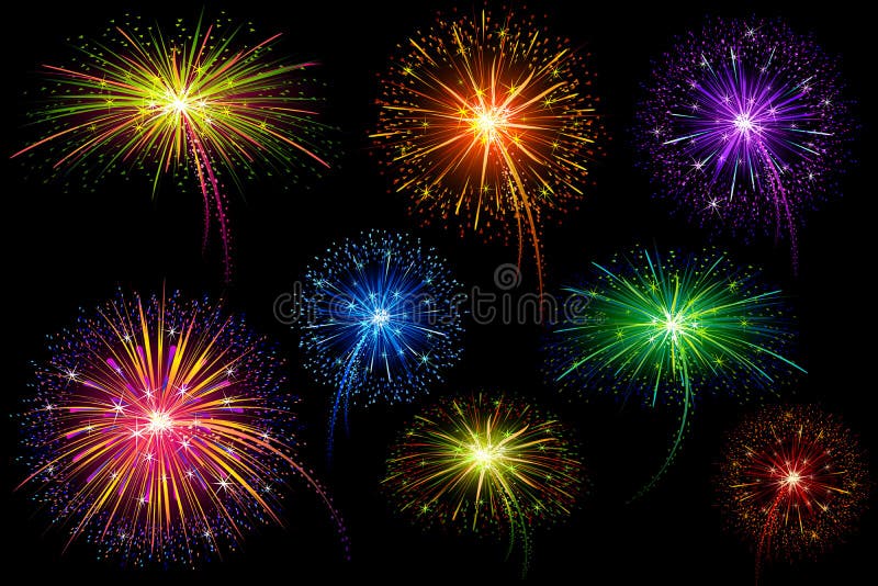 Colorful Firework