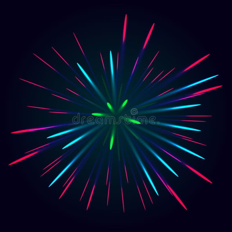 Colorful firework vector vector illustration Colorful firework vector vector illustration