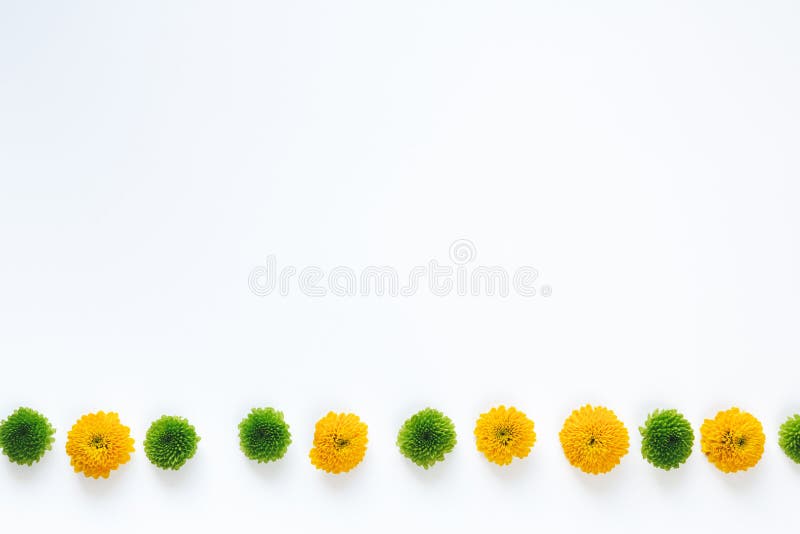 Colorful Floral Border stock photo. Image of composition - 89957794