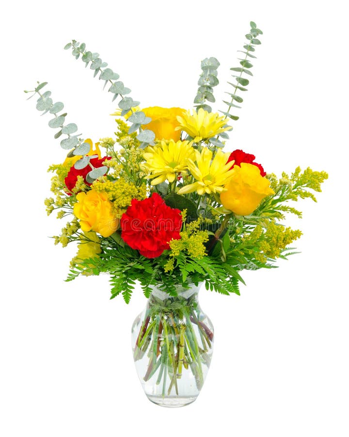 Colorful flower bouquet arrangement