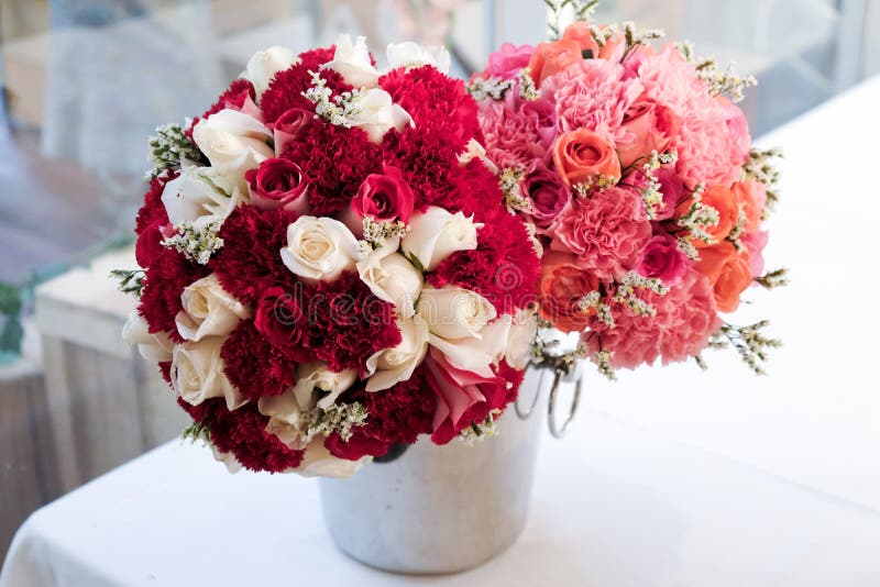Colorful flower bouquet arrangement centerpiece royalty free stock photography Colorful flower bouquet arrangement centerpiece royalty free stock photography