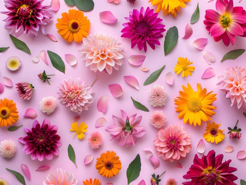 Dahlia Garden | 8 Flat Card Set Dahlia Garden | 8 Flat Card Set