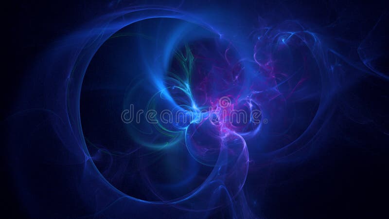 Colorful fractal light background