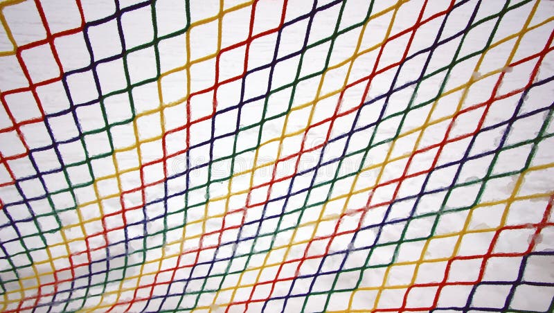 Colorful frozen mesh. royalty free stock image