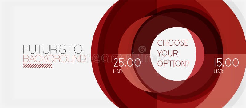 Colorful geometric circle modern abstract background vector illustration Colorful geometric circle modern abstract background vector illustration