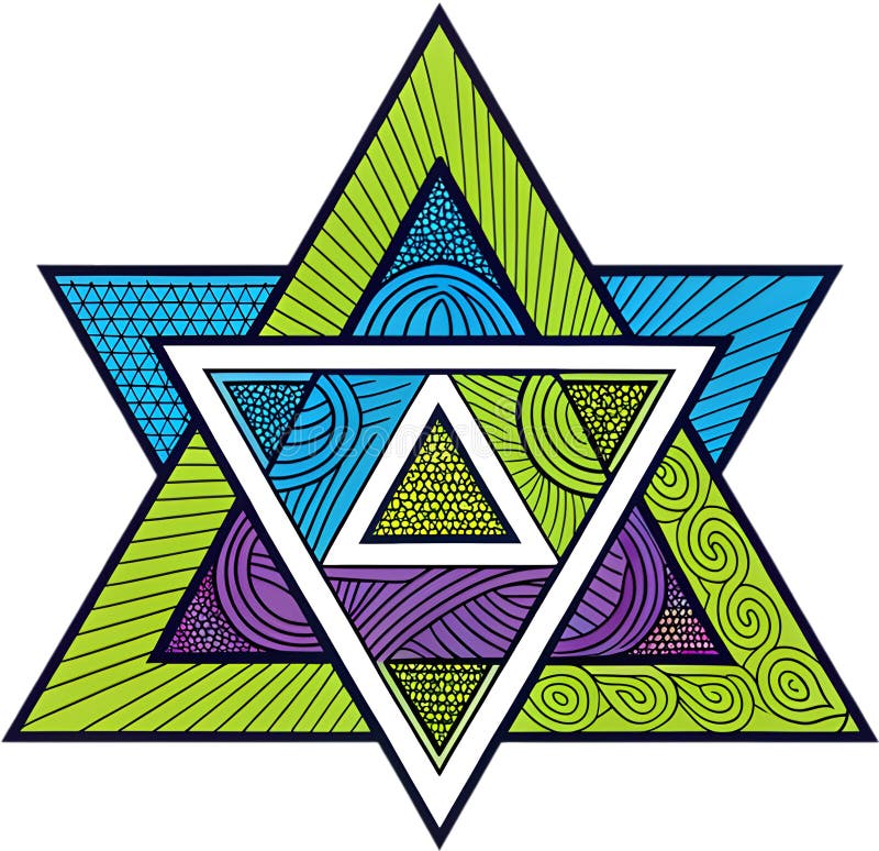 Colorful geometric patterns creating vibrant abstract visual designs for modern art. vector illustration