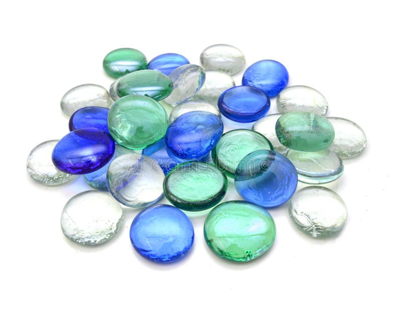 Colorful glass stones stock photo. Image of isolated - 66956712