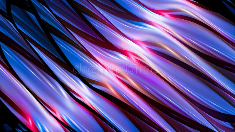 Colorful glowing futuristic metallic technology abstract background royalty free illustration