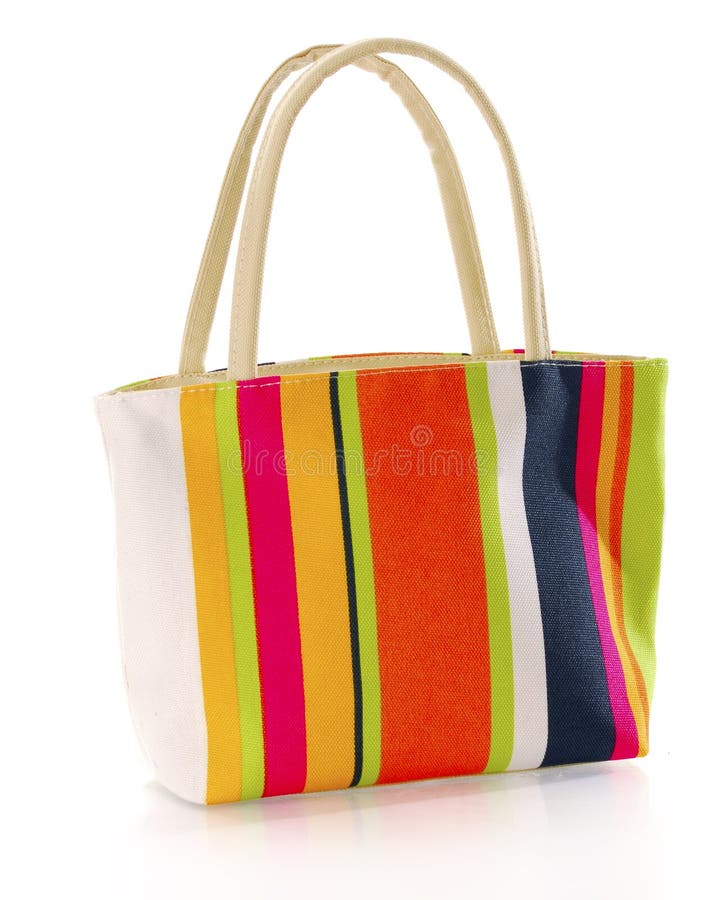 Colorful hand bag stock photos Colorful hand bag stock photos