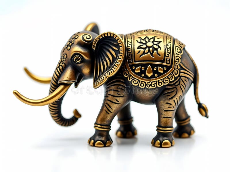 Handmade Brass Elephant From Orissa Handmade Brass Elephant From Orissa
