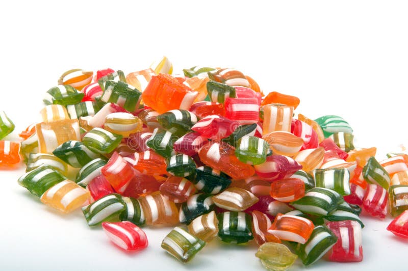 Colorful Hard Candy and Scoop Stock Image Image of orange, scoop