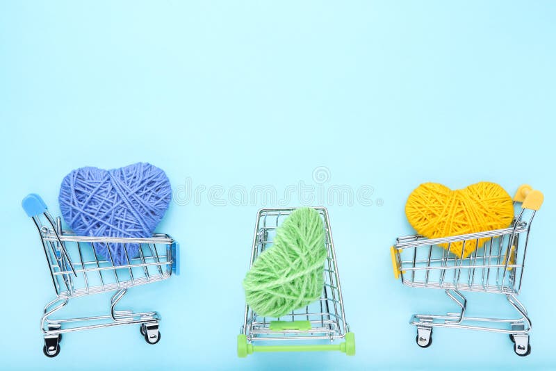 459 Shopping Carts Colorful Background Stock Photos Free & Royalty