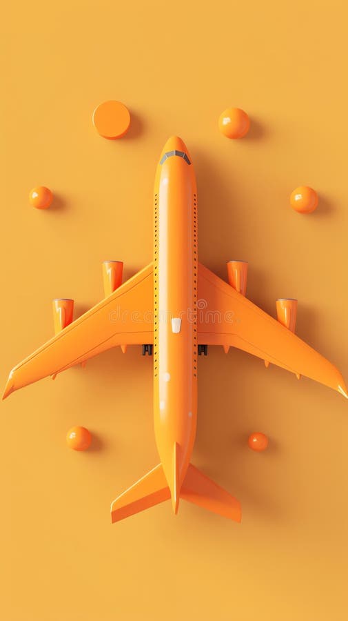 20 Colorful illustration of a 3D model of a plane icon stock illustration
