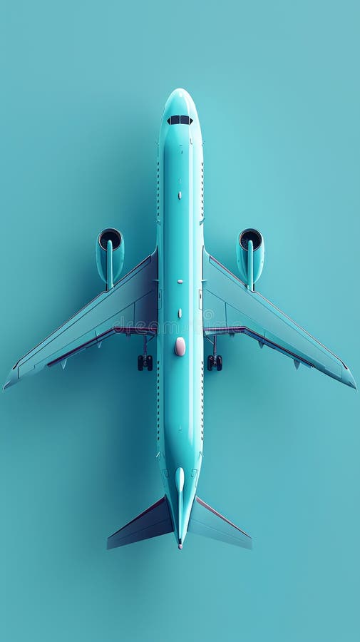 20 Colorful illustration of a 3D model of a plane icon vector illustration