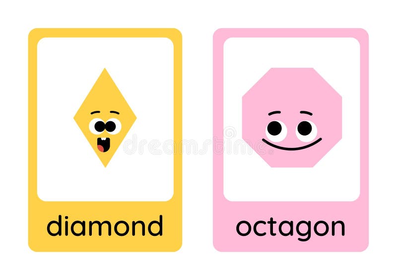 Flashcards - Colors and Geometric Shapes