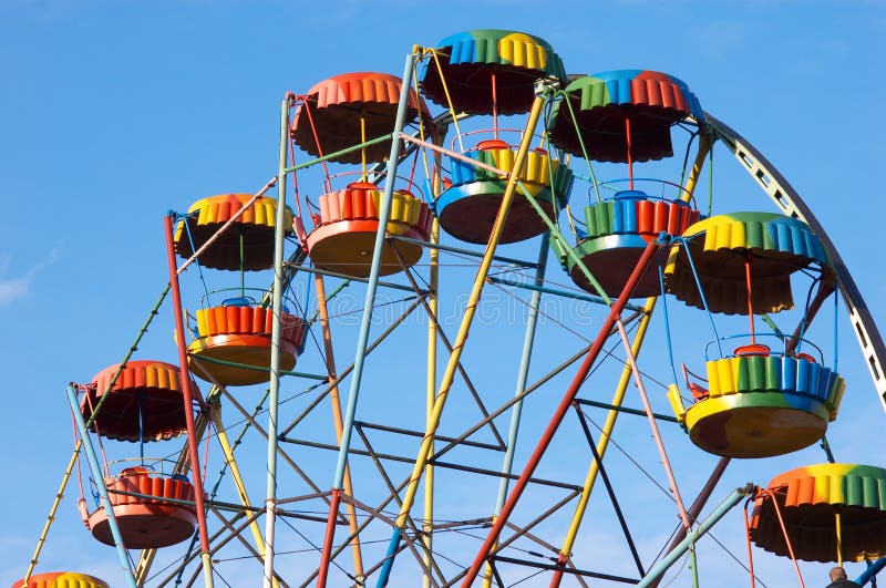 Colorful joy-wheel