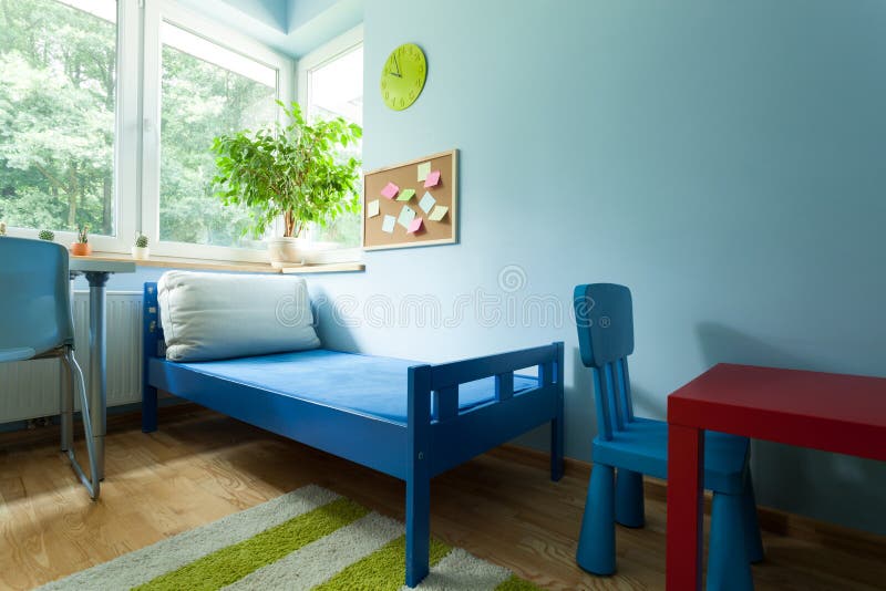Colorful kids room stock image Colorful kids room stock image