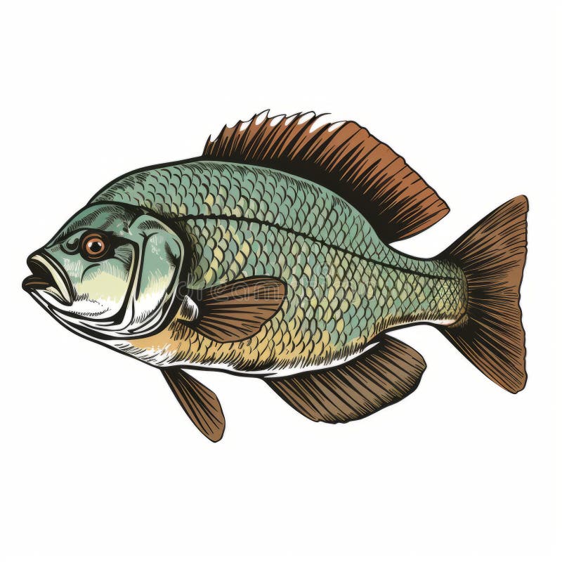 Bluegill Fish Stock Illustrations – 189 Bluegill Fish Stock