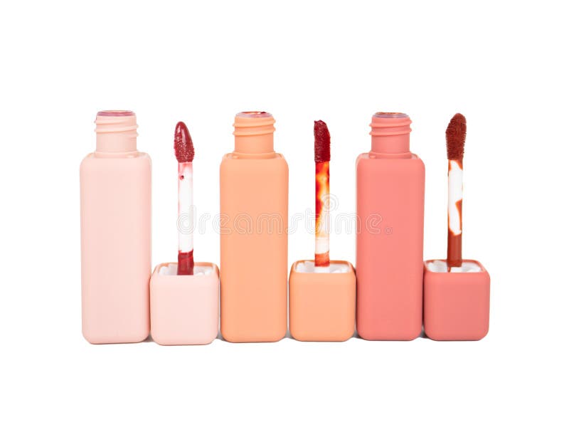 Colorful Lipsticks on Makeup Table Stock Photo Image of closeup, pink