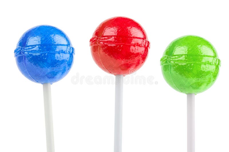 Colorful lollipops stock image. Image of cuisine, confectionery 104797013