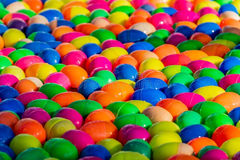 Colorful Lucky Egg Ball for Lucky Draw Game Stock Photo - Image of  background, attractive: 147293724