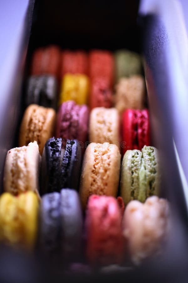 Colorful macaroons