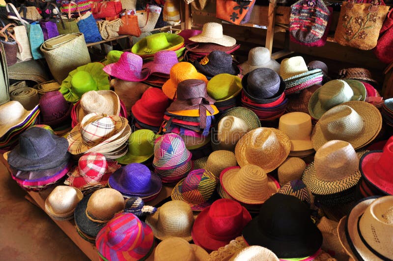 Colorful market madagascar