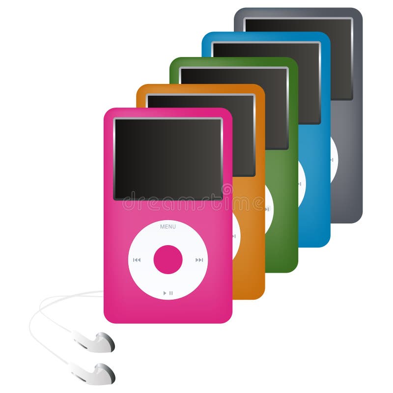 Colorful media players