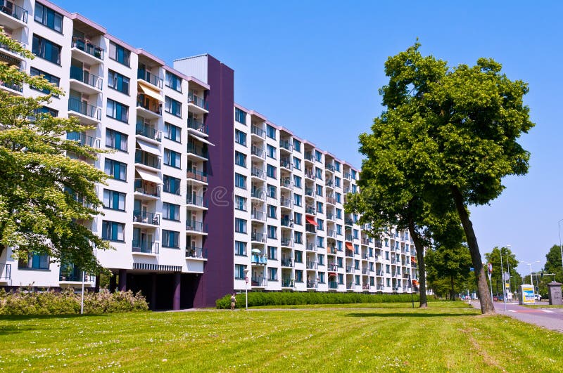 Colorful Modern Apartment Building