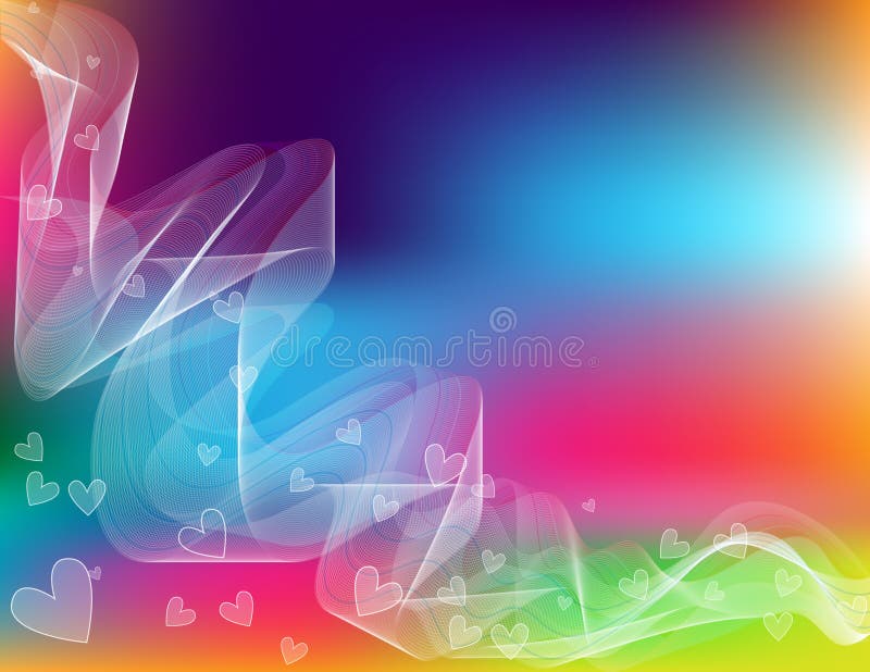 Colorful modern background stock illustration